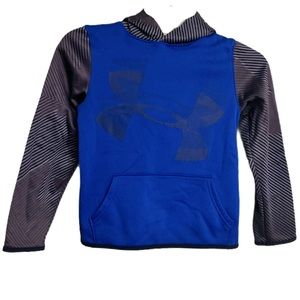 Under Armour Fleece Hoodie Graphic Logo Boys 7-8
